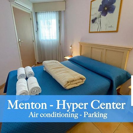 Blu Home 3 Pers Centrale Ac Wifi Menton Kültér fotó
